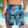 Custom Dog Photo Tropical Summer Pattern Beach Short HO82 902386