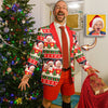 Custom Face Photo Family Men's Suits, Christmas Gift For Parents HO82 900238