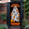 Custom Photo Happy Halloween Welcome To My Home Door Cover HO82 N369 894898