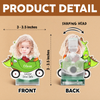 Custom Photo Father's Day Gift, Kids Face Bobblehead Gift for Dad, Drive Safe Daddy, Gift for New Dad Shaking Head Standee HO82 893830