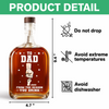 From The Reason You Drink - Family Personalized Whiskey Bottle HA75 892486