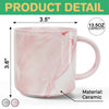 Custom Photo Dog Mom Personalized Marble Mug CH07 895524