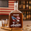 Celebrate 250 Years of America USA Anniversary 1776-2026 Whiskey Bottle HO82 894520