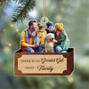GeckoCustom Custom Family Photo There Is No Greater Gift Than Family Acrylic Ornament - Best Christmas Gift Idea HA75 891719