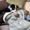 GeckoCustom Custom Name Coming Home Gift New Puppy Embroidered Pet Blanket HO82 893196