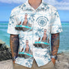 GeckoCustom Custom Photo Boating Pontoon Human Faces Hawaii Shirt N304 889823