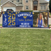GeckoCustom Custom Photo Congrats 2025 Graduate Disco Style Personalized Banner - Graduation Decor Gift HA75 891866