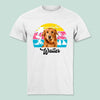 GeckoCustom Custom Photo Dog Rainbow Dog Shirt K228 HN590 Unisex T-Shirt / Sport Grey / S