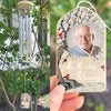 GeckoCustom Custom Photo I'm Always With You Memorial Gift Wind Chimes TA29 890191 Natural