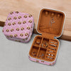GeckoCustom Custom Photo My Love My Bestie My Friend Christmas Gift Jewelry Travel Box TH10 892037 10.6*10.2*6cm / PU Leather & Pearl Velvet
