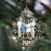 GeckoCustom Custom Photo On Christmas Tree Acrylic Ornament HO82 893114