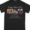 GeckoCustom Custom Photo Only The Best Moms Get Promoted To Grandma Happy Mother's Day Dark Shirt N304 889079 Women Tee / Black Color / S