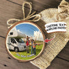 GeckoCustom Custom photo Ornament Family Ornament Christmas Wood Slice Ornament, DA199