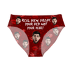 GeckoCustom Custom Photo Real Men Break Your Bed Not Your Heart Underwear HA75 891838