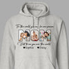 GeckoCustom Custom Photo To Me You Are The World Mother Shirt K228 960 Pullover Hoodie / Sport Grey Colour / S
