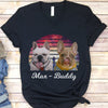 GeckoCustom Dog Cat Vintage Multiple Background, Custom Photo Shirt T132