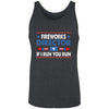 GeckoCustom G500 5.3 oz. T-Shirt Unisex Tank Top / Dark Grey Heather / X-Small