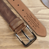 GeckoCustom Happy Father's Day Dad To Us You Are The World Belt Personalized Gift TA29 890434