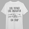 GeckoCustom Happy Father's Day Like Father Like Son Bright Shirt Personalized Gift T286 890442 Premium Tee (Favorite) / P Light Blue / S