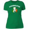GeckoCustom IRISH TEMPLATE SHIRT Women Tee / Kelly Green / X-Small