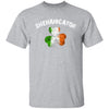 GeckoCustom IRISH TEMPLATE SHIRT Basic Tee / Sport Grey / S
