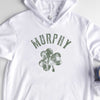 GeckoCustom Irish Vintage Green Shamrock Distressed Custom Sweatshirt