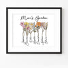 GeckoCustom Mama's Garden Mother's Day Family Picture Frame TA29 890316