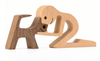 GeckoCustom Man And His Fur-Friend - Gift For Pet Lovers Wood Sculpture T286 HN590 Man With Cat