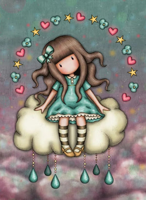 GeckoCustom New DIY 5D Diamond Painting Moon Tree Full Round Mosaic Landscape Flower Diamond Embroidery Art Rhinestone for Home Decor FDX33 / 20x30cm