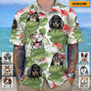 GeckoCustom Personalized Dog Clipart Hawaiian Shirt T368 HN590