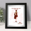 GeckoCustom She Belived, She Could, So She Did It Graduation Gift Picture Frame TH10 892349 Picture Frame / 8"x10"