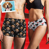 GeckoCustom Underwear Personalized Upload Photo Portrait For Men's Boxer Briefs Classic N369 HN590