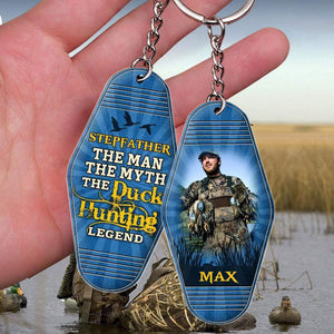 GeckoCustom Vintage Keychain, Hunting Gift, Gift For Dad/Grandpa HN590