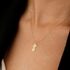 Custom Dog Name Paw Necklace For Dog Lover TH10 896889