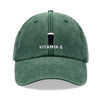 Vitamin G St. Patrick's Day Funny Frat Beer Drinking Embroidered Baseball Cap HA75 920552