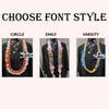 Satin Ribbon Graduation Lei with Flowers, Braided Ribbo, Gift For Graduates TH10 169101