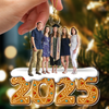 Custom Family Photo Acrylic Ornament Christmas Gifts HA75 897938