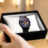 Personalized Name Patriotic 250th Anniversary God Bless America Eagle 1776–2026 Men's Wrist Watch HO82 901558