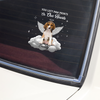 You Let Paw Prints on My Heart Personalized Pet Memorial Photo Car Window Decal Sticker CH07 910360