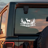 Custom Name Hunting Car Window Decal Sticker CH07 910310