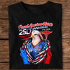 Personalized Name Proud American Nurse 250th Anniversary Dark Shirt LM32 899043