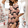 Custom Face Photo Raglan Nightgown TH10 898331
