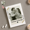 Custom Polaroid Couple Photo Forever & Always Building Brick Blocks CH07 910806