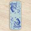Birth Flower Book Lovers Toile De Jouy - Personalized Leather Magnetic Bookmark CH07 899540