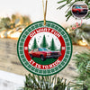 Custom Car Photo Oh What Fun It Is To Ride Ceramic Ornament Gift For Men, Car Lovers HA75 897654