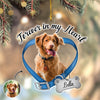 Custom Dog Photo Forever In My Heart Memorial Acrylic Ornament HA75 897520 (Pack)