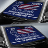 Custom Family Name We The People 250 Years America Car Sunshade CH07 910248