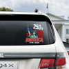 America 250th Anniversary 1776–2026 Patriotic Car Window Decal Sticker HA75 898766