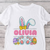 Custome Name Happy Easter Cute Bunny Toddler - Easter Bright Shirt LM32 897775