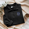 Personalized Nurse Job Title Quarter Zip Sweatshirt Gift For Nurse LM32 899125